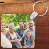 Benutzerdefiniertes Foto Schlüsselanhänger (Rückseite)