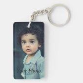 Benutzerdefiniertes Foto Schlüsselanhänger (Rückseite)