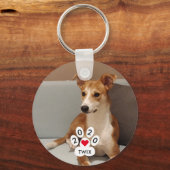 Benutzerdefiniertes Foto Schlüsselanhänger (Vorderseite)