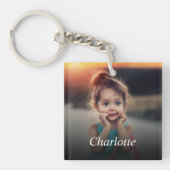 Benutzerdefiniertes Foto Schlüsselanhänger (Vorderseite)