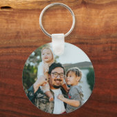 Benutzerdefiniertes Foto Schlüsselanhänger (Vorderseite)