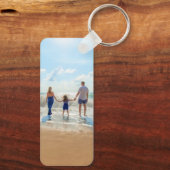 Benutzerdefiniertes Foto Schlüsselanhänger-Geschen Schlüsselanhänger (Rückseite)