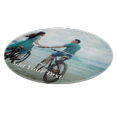 Benutzerdefiniertes Foto Schneidebrett (Ecke)