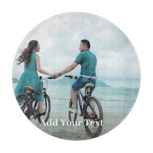 Benutzerdefiniertes Foto Schneidebrett (Vorderseite)