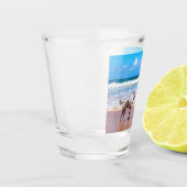 Benutzerdefiniertes Foto Schuss Glass Ihre Lieblin Schnapsglas (Links)