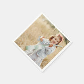 Benutzerdefiniertes Foto Serviette (Ecke)