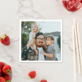 Benutzerdefiniertes Foto  Serviette (Beispiel)
