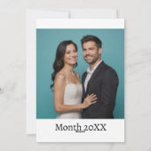 Benutzerdefiniertes Foto Sie sind die Yew-to-My-Ha Feiertagskarte (Rückseite)