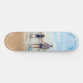 Benutzerdefiniertes Foto-Skateboard-Geschenk mit I Skateboard (Horizontal)