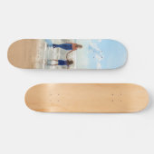 Benutzerdefiniertes Foto-Skateboard-Geschenk mit I Skateboard (Horizontal)