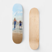Benutzerdefiniertes Foto-Skateboard-Geschenk mit I Skateboard (Vorderseite)