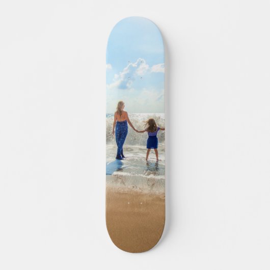 Benutzerdefiniertes Foto-Skateboard-Geschenk mit I Skateboard (Vorne)