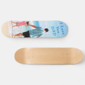 Benutzerdefiniertes Foto-Skateboard - I Liebe You Skateboard (Horizontal)