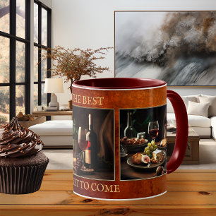 Benutzerdefiniertes Foto-Spaß-Wein-Thema Tasse