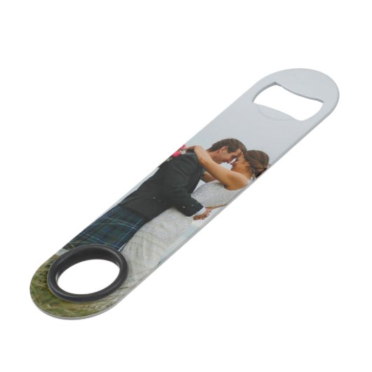 Benutzerdefiniertes Foto Speed Flaschenöffner (Vorderseite Schrägansicht)