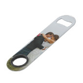 Benutzerdefiniertes Foto Speed Flaschenöffner (Rückseite Schrägansicht)