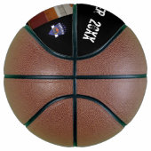 Benutzerdefiniertes Foto Spielernummer Teamlogo sc Basketball (Rechts)