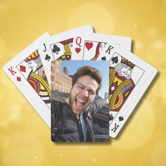 Benutzerdefiniertes Foto Spielkarten