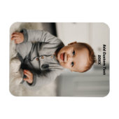 Benutzerdefiniertes Foto Spielkarten Personalisier Magnet (Horizontal)
