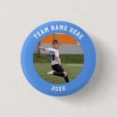 Benutzerdefiniertes Foto SportButton / Schaltfläch Button (Vorderseite)