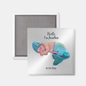 Benutzerdefiniertes Foto Square Magnet (Vorderseite/Rückseite)