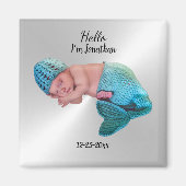 Benutzerdefiniertes Foto Square Magnet (Vorne)