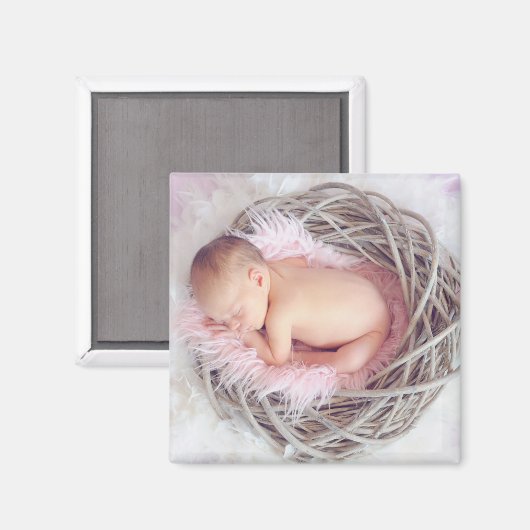 Benutzerdefiniertes Foto Square Magnet (Vorderseite/Rückseite)