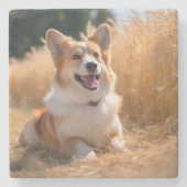 Benutzerdefiniertes Foto Steinuntersetzer (Vorderseite)