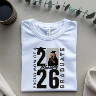 Benutzerdefiniertes Foto Stolz Familie passende Ab T-Shirt