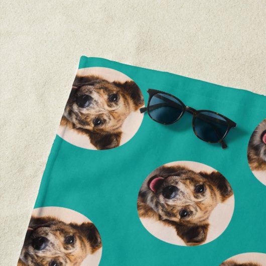 Benutzerdefiniertes Foto Strandtuch (Beispiel)