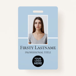 Benutzerdefiniertes Foto, Strichcode, Logo, Name Ausweis