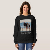 benutzerdefiniertes Foto  Sweatshirt (Vorne ganz)