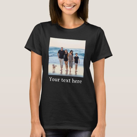 benutzerdefiniertes Foto T-Shirt (Vorderseite)