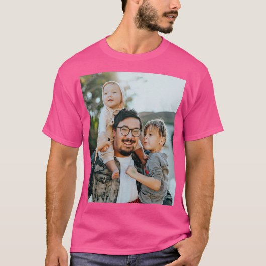 Benutzerdefiniertes Foto T-Shirt (Vorderseite)