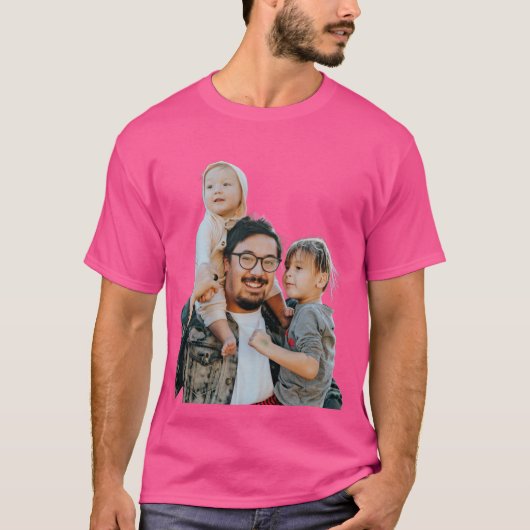 Benutzerdefiniertes Foto T-Shirt (Vorderseite)