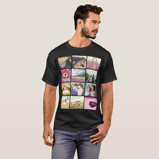 Benutzerdefiniertes Foto T-Shirt (Vorne ganz)