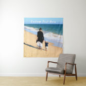 Benutzerdefiniertes Foto-Tapisserie mit Ihren Foto Wandteppich (Beispiel (Horizontal))