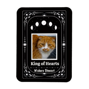 Benutzerdefiniertes Foto-Tarot-Katzenliebhaber-And Magnet