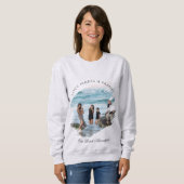 Benutzerdefiniertes Foto-Text-Druck Cozy Basic Swe Sweatshirt (Vorne ganz)