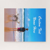 Benutzerdefiniertes Foto Text Jigsaw Puzzle Ihr Fo (Horizontal)