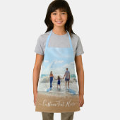 Benutzerdefiniertes Foto Text Schürze Ihre Fotos F (Insitu)