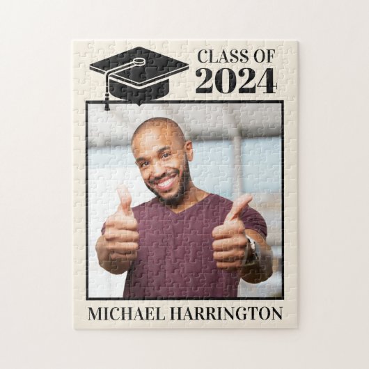 Benutzerdefiniertes Foto, Text und Farbe Puzzle (Vertikal)