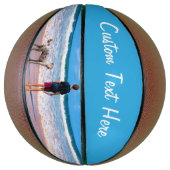 Benutzerdefiniertes Foto Textbasketball - Ihr Desi Basketball (Vertikal)