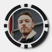Benutzerdefiniertes Foto-Textbild Pokerchips (Vorderseite)