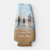 Benutzerdefiniertes Foto Textflasche Cooler Ihre F Flaschenkühler (Vorderseite)