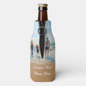 Benutzerdefiniertes Foto Textflasche Cooler Ihre F Flaschenkühler (Flasche Rückseite)