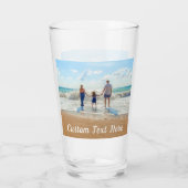 Benutzerdefiniertes Foto Textglas Einzigartiges De Glas (Rückseite)