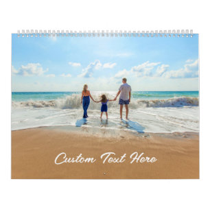 Benutzerdefiniertes Foto Textkalender Ihr Foto Ges Kalender
