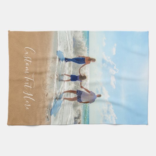 Benutzerdefiniertes Foto Textküche Handtuch - Ihr  (Horizontal)