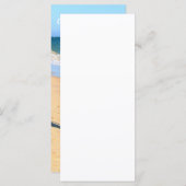 Benutzerdefiniertes Foto-Textmenü für die Mamas de Menükarte (Vorne/Hinten)